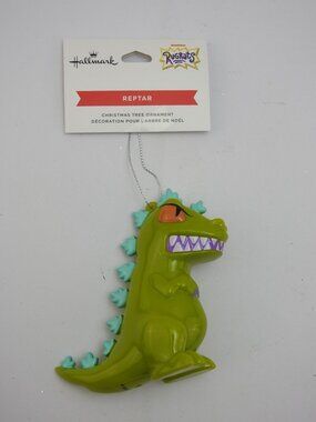 Hallmark Nickelodeon Rugrats Reptar Christmas Ornament 3.75" Dinosaur New